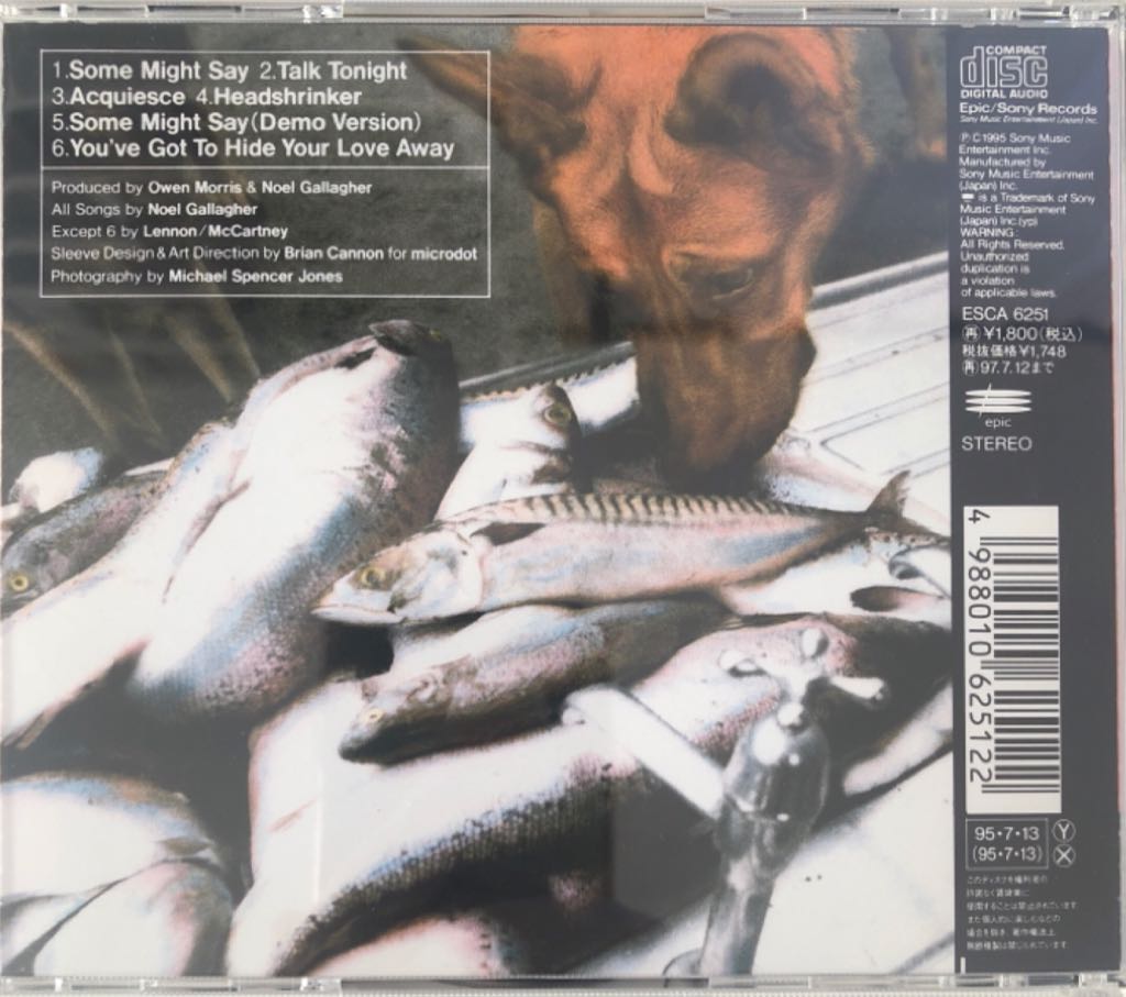 Some Might Say - Oasis (CD) music collectible [Barcode 4988010625122] - Main Image 2