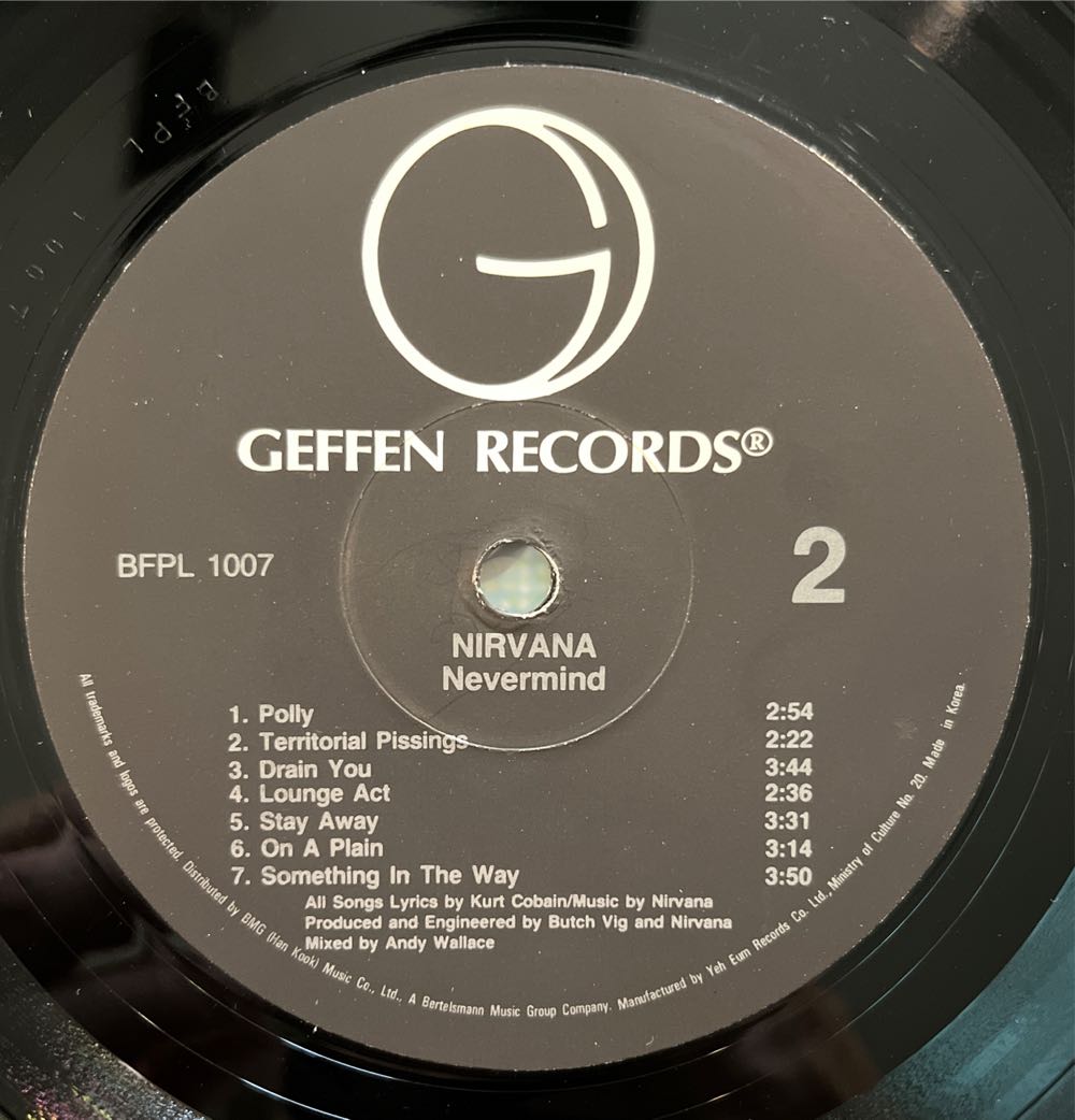 Nevermind - Nirvana (12”) music collectible - Main Image 4