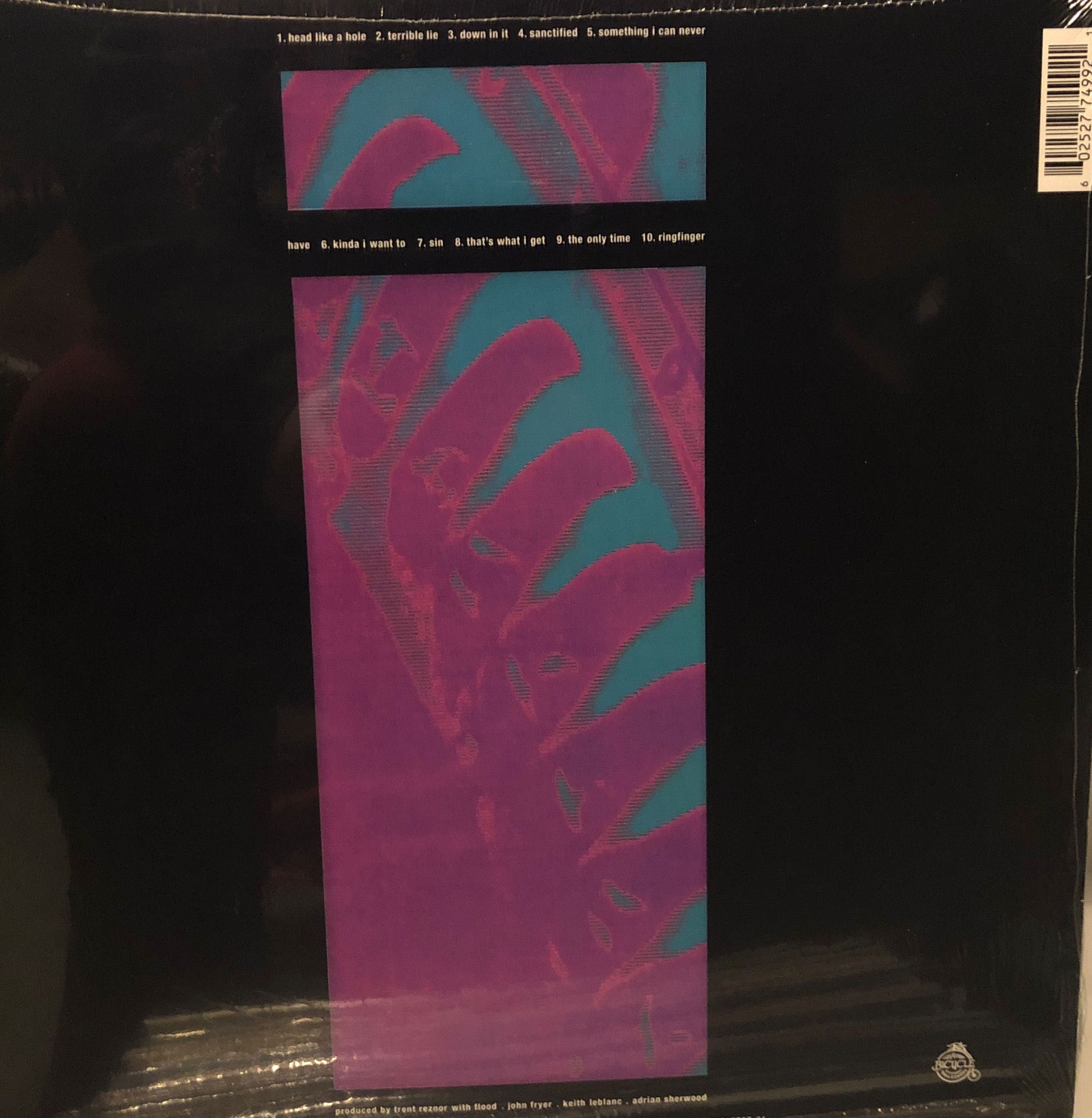 Pretty Hate Machine - NIN (12” - 48) music collectible [Barcode 602527749921] - Main Image 3