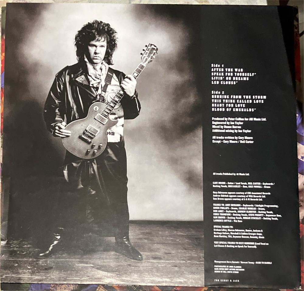 After The War - Gary Moore (12” - 53) music collectible [Barcode 5012981257514] - Main Image 4