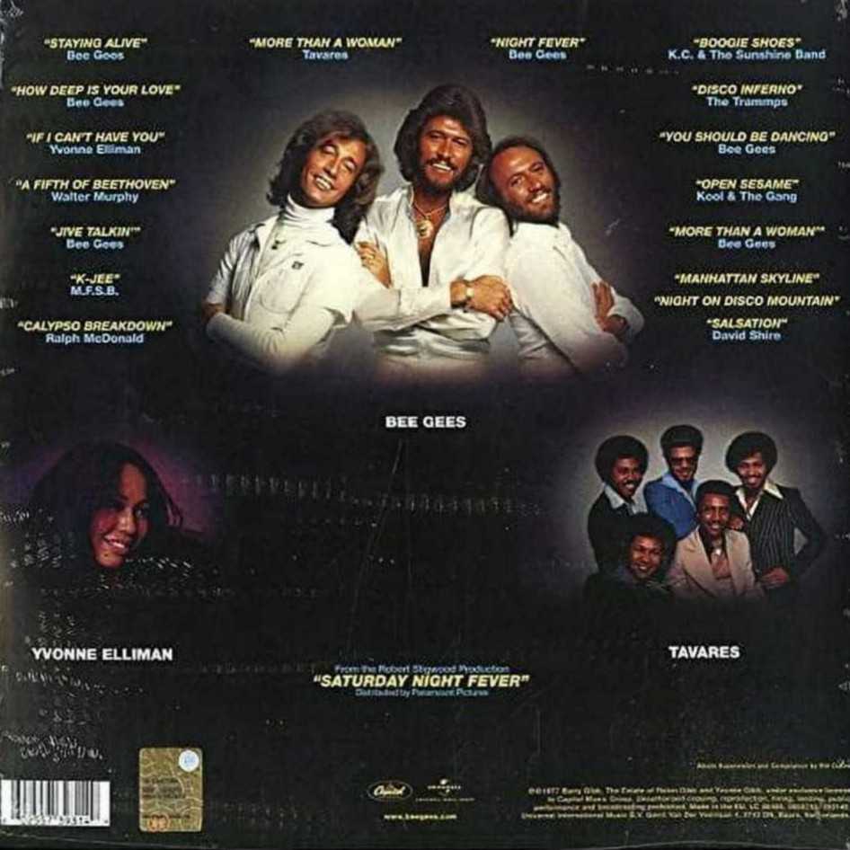 Saturday Night Fever - Bee Gees (12”) music collectible - Main Image 2
