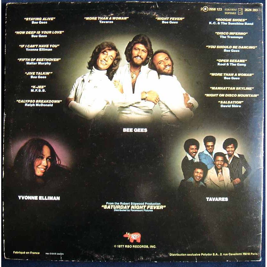 Saturday Night Fever - Bee Gees (FLAC - 75) music collectible - Main Image 2