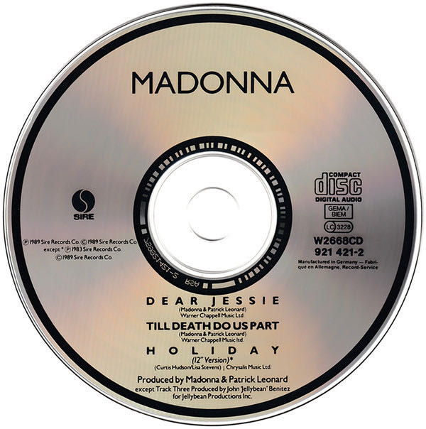 Dear Jessie - Madonna (CD) music collectible [Barcode 075992142120] - Main Image 3