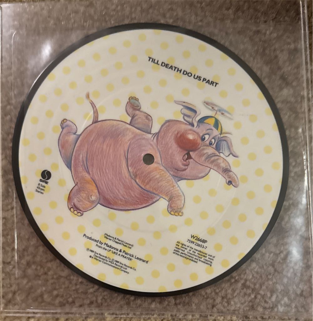 Dear Jessie - Madonna (7”) music collectible - Main Image 2