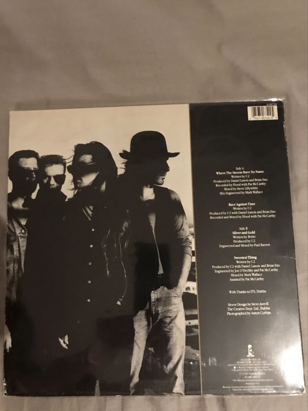 Where The Streets Have No Name (12” single) - U2 (12”) music collectible [Barcode 075679674005] - Main Image 2