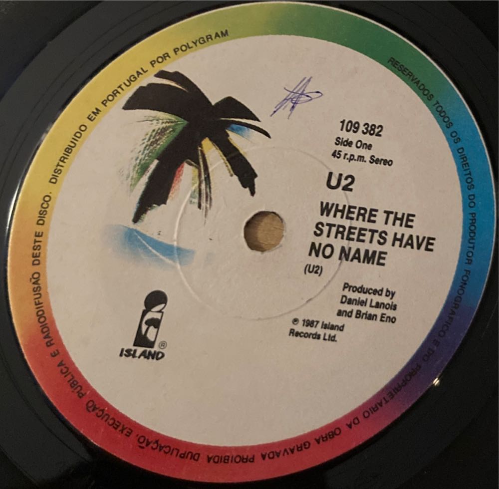 Where The Streets Have No Name (12” single) - U2 (12”) music collectible [Barcode 075679674005] - Main Image 3
