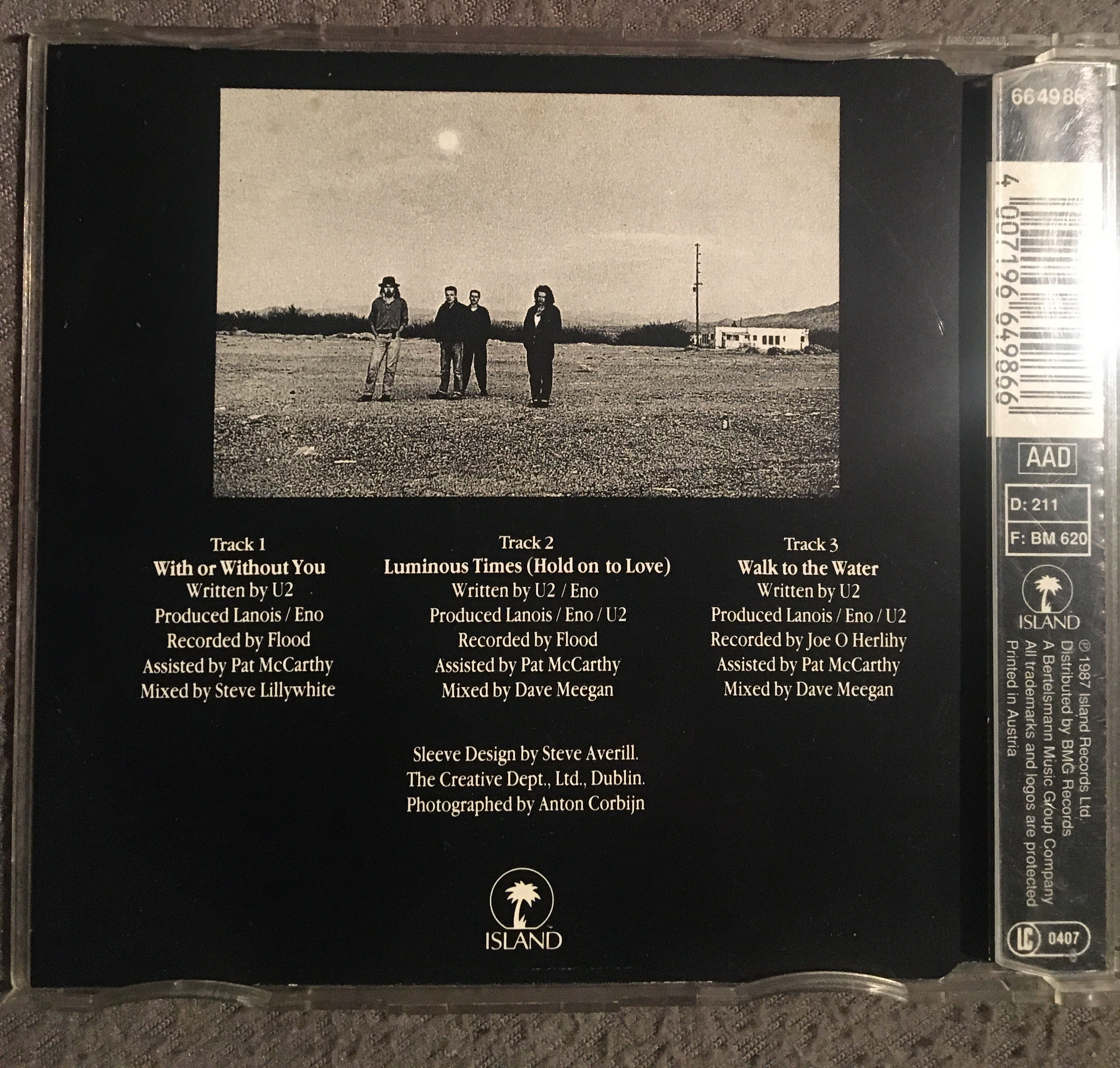 With Or Without You - U2 (CD) music collectible [Barcode 4007196649866] - Main Image 3