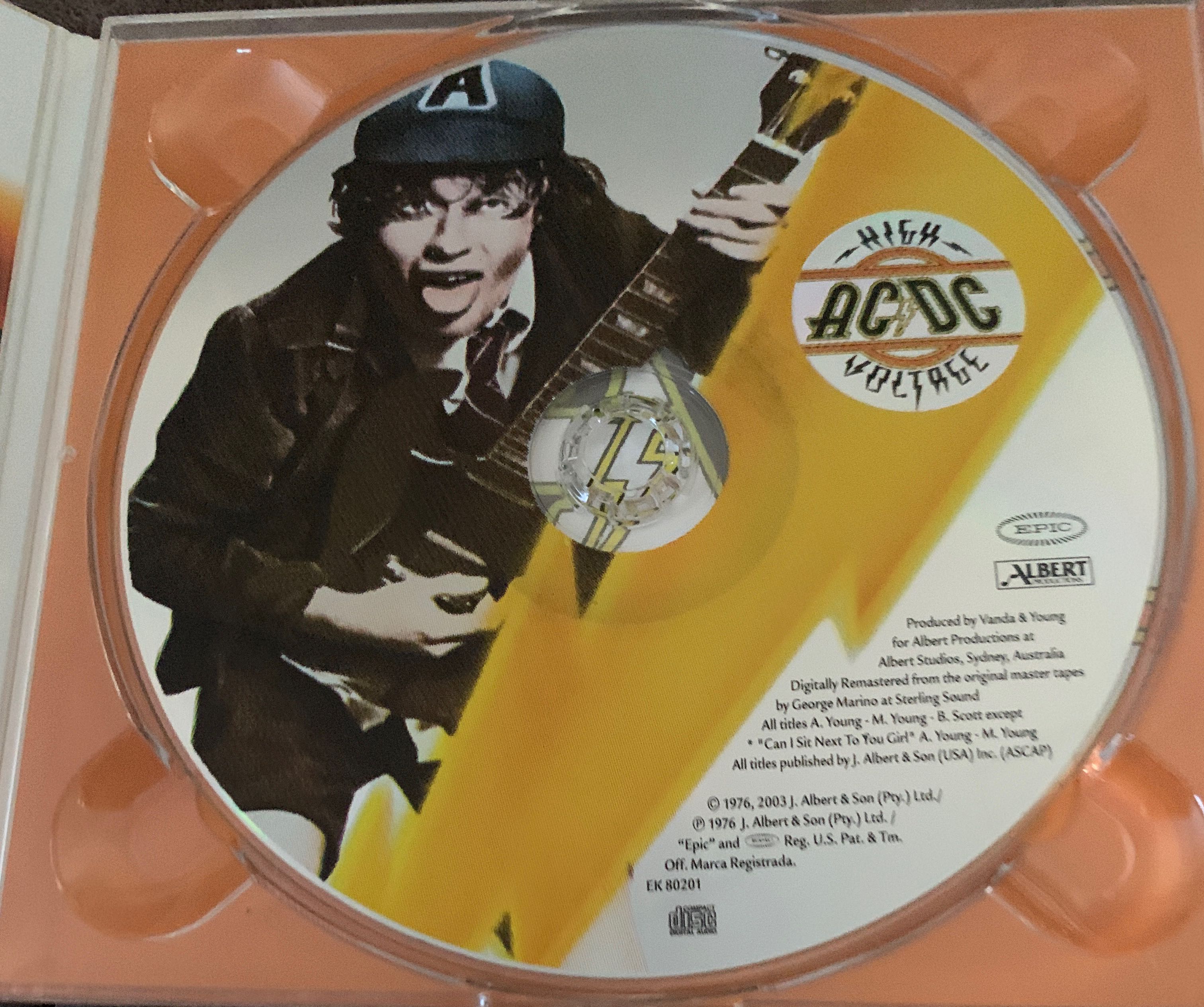 High Voltage - AC/DC (CD - 4437) music collectible [Barcode 696998020122] - Main Image 3