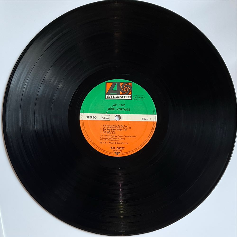 High Voltage - AC/DC (12” - 44) music collectible - Main Image 3