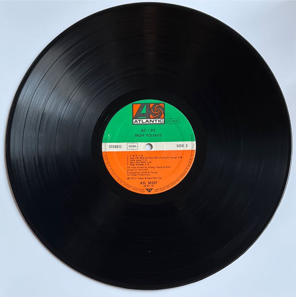 High Voltage - AC/DC (12” - 44) music collectible - Main Image 4
