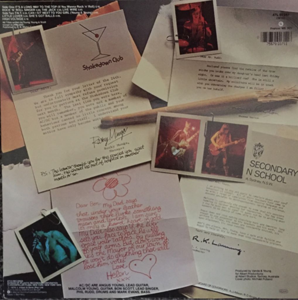 High Voltage - AC/DC (12”) music collectible - Main Image 2