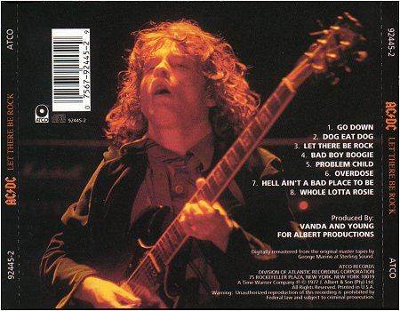 Let There Be Rock - AC/DC (12” - 41) music collectible [Barcode 068752076124] - Main Image 2