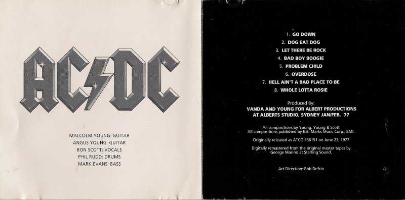 Let There Be Rock - AC/DC (12” - 41) music collectible [Barcode 068752076124] - Main Image 3