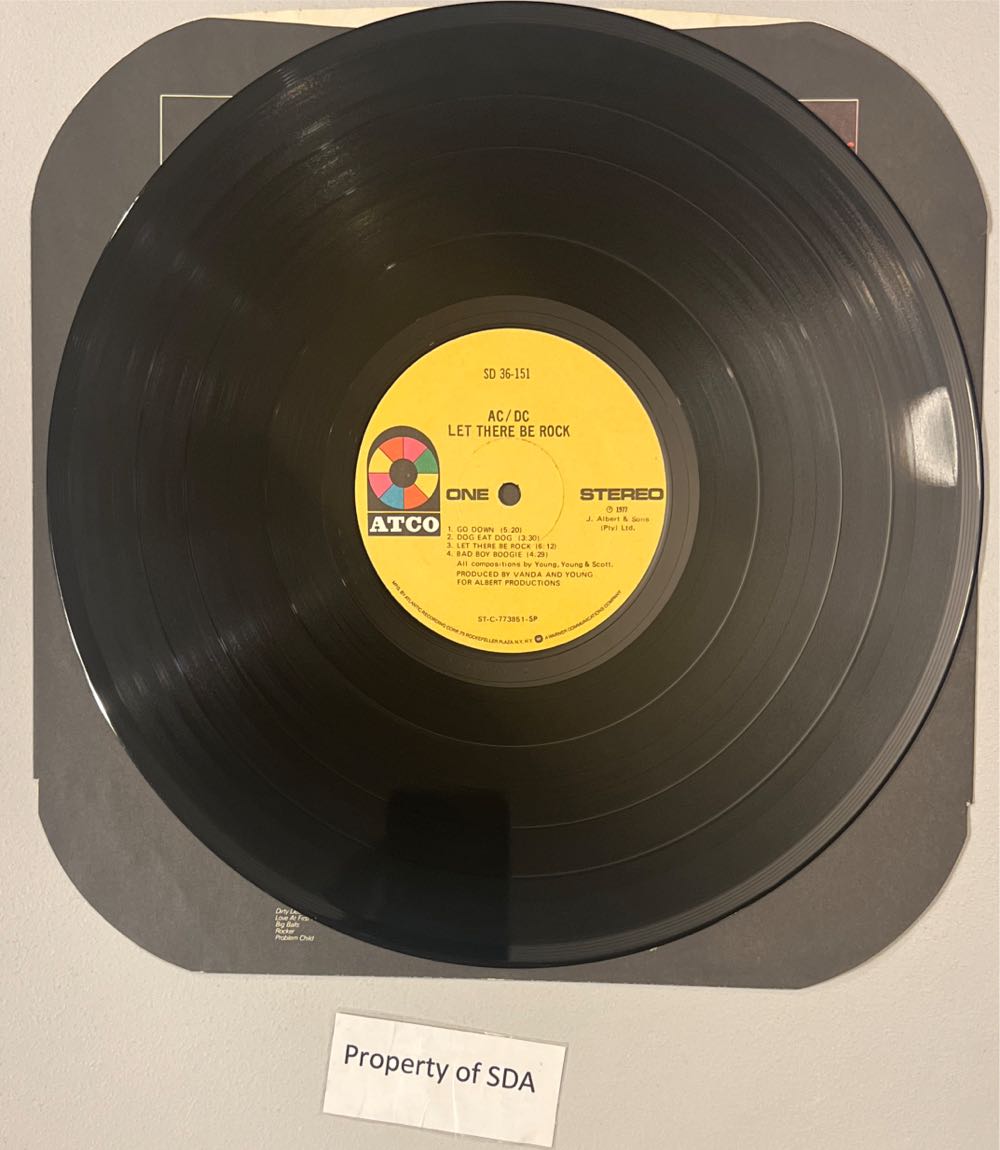 Let There Be Rock - AC/DC (Cassette - 41) music collectible [Barcode 075679041319] - Main Image 3