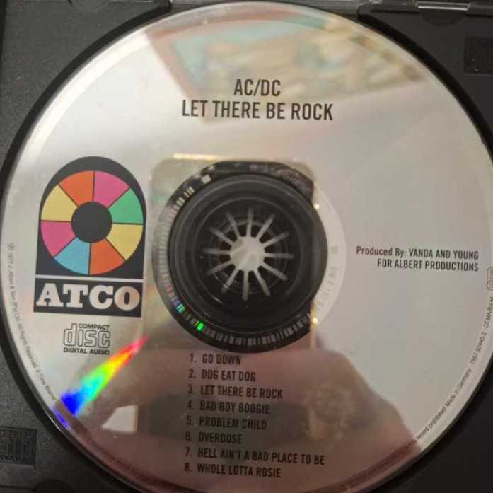AC/DC: Let there be rock - AC/DC (CD - 40) music collectible [Barcode 075679244529] - Main Image 3