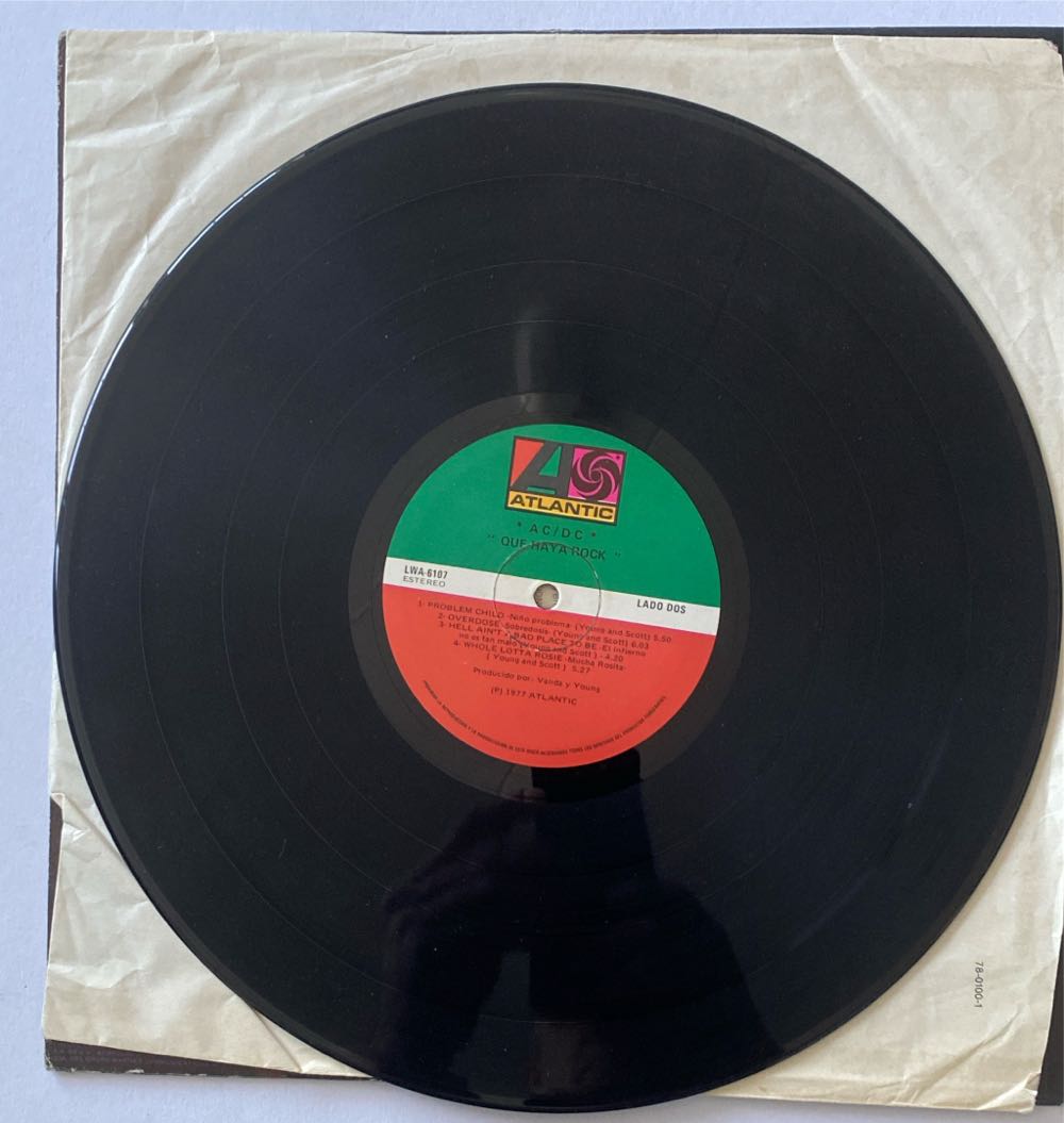 Let There Be Rock - AC/DC (12” - 4101) music collectible [Barcode 696998020313] - Main Image 4