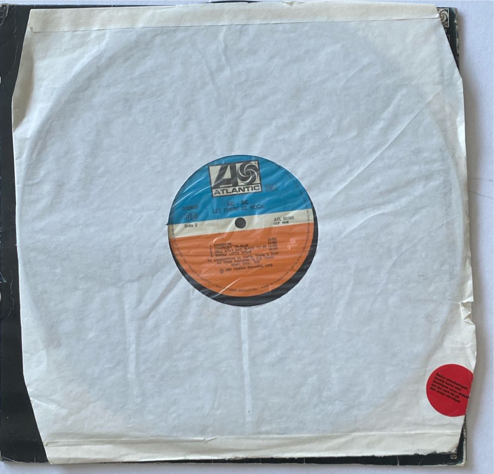 Let There Be Rock - AC/DC (12”) music collectible - Main Image 4