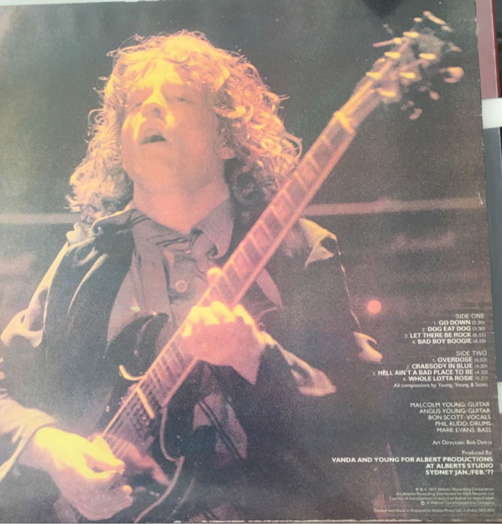 Let There Be Rock - AC/DC music collectible - Main Image 2