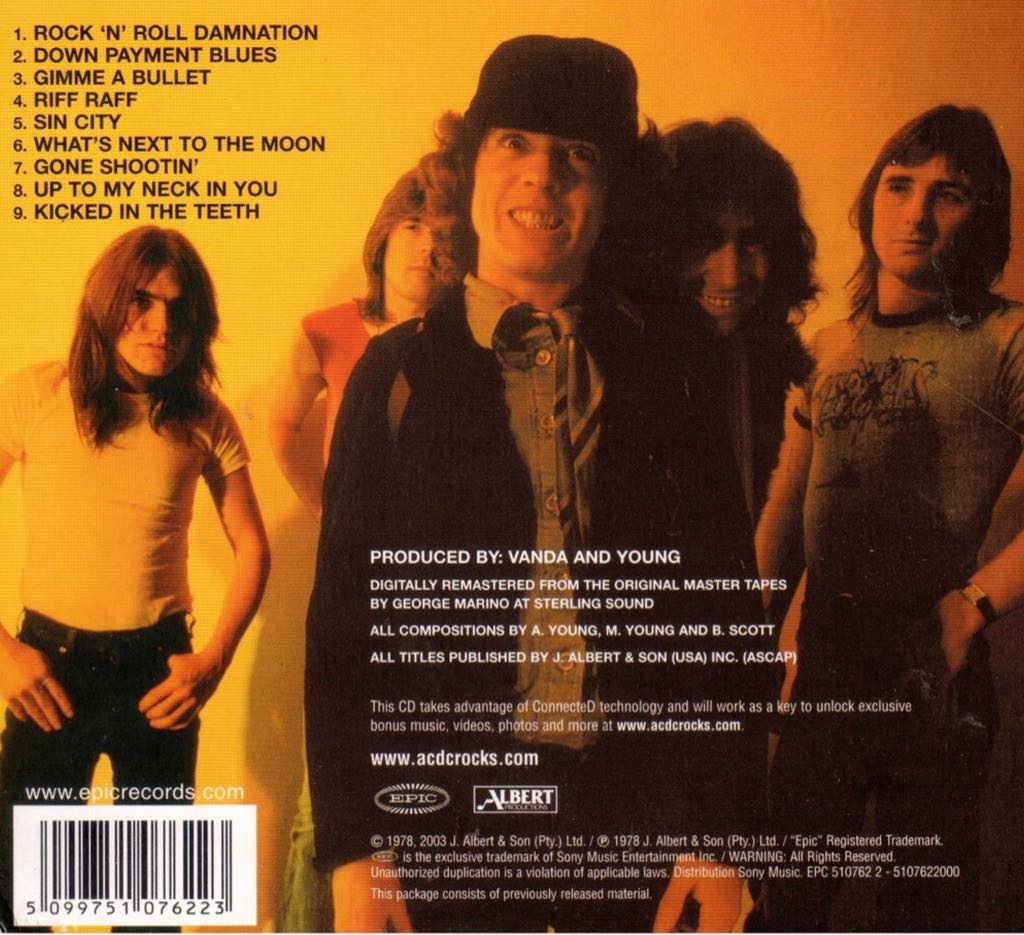 Powerage - AC/DC (CD) music collectible [Barcode 5099708020422] - Main Image 2