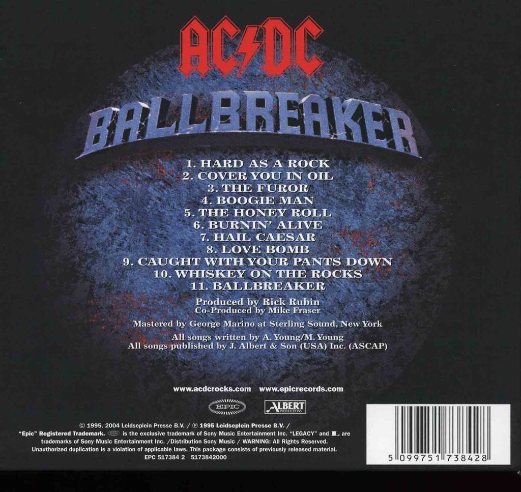 Ballbreaker - AC/DC music collectible [Barcode 724349514928] - Main Image 2