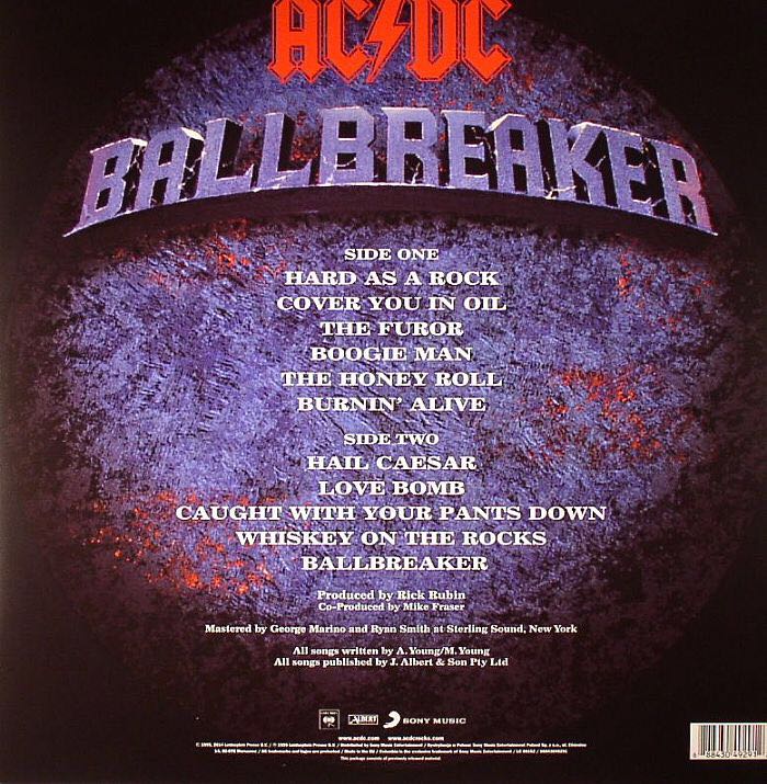 Ballbreaker - AC/DC (12”) music collectible [Barcode 888430492912] - Main Image 2