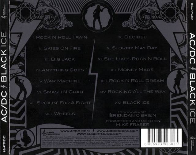 Black Ice - AC/DC (CD - 55) music collectible [Barcode 886973382929] - Main Image 2