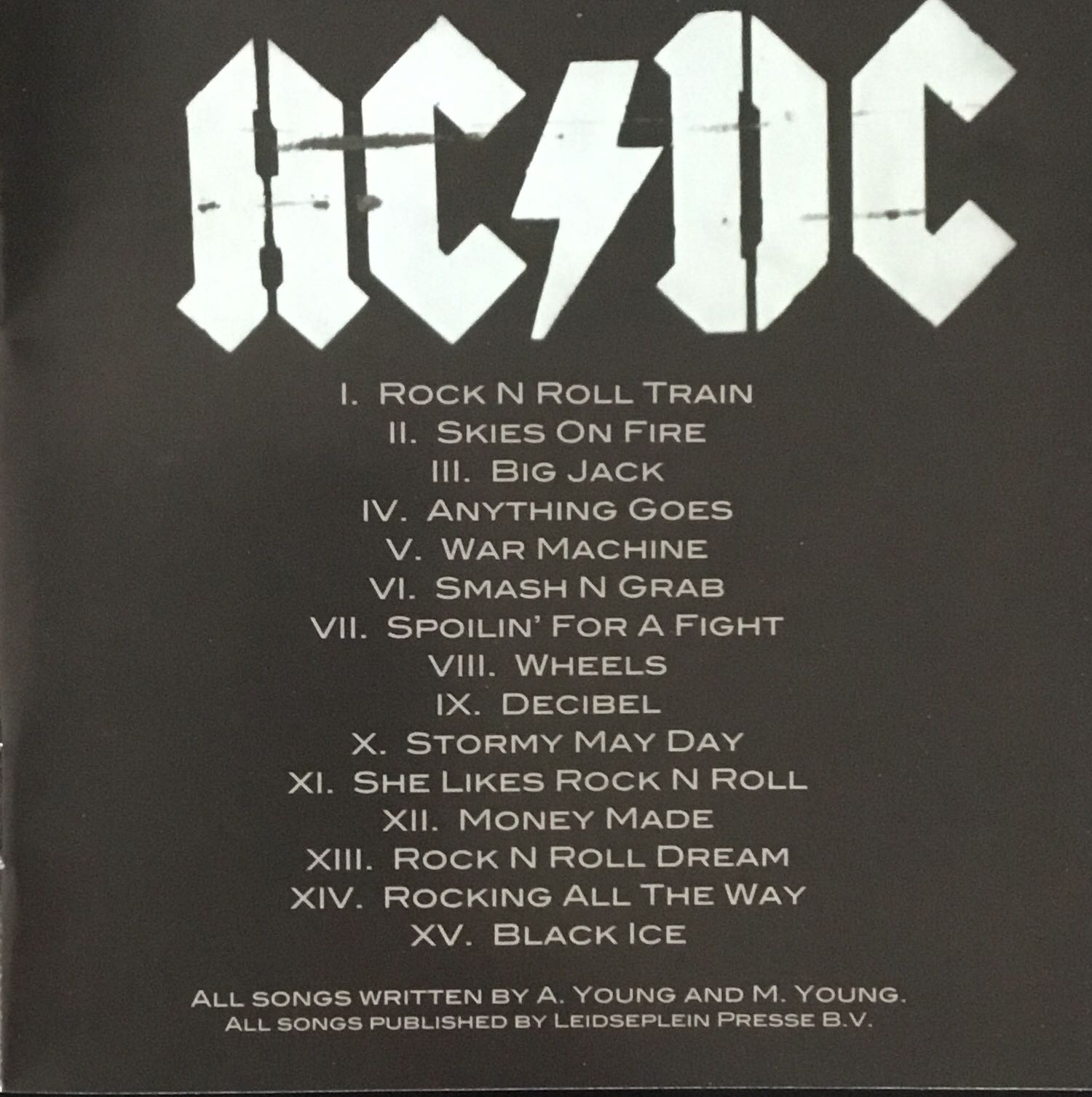 Black Ice - AC/DC (CD - 55) music collectible [Barcode 886973382929] - Main Image 3