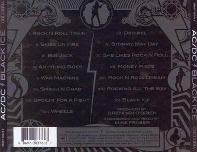 Black Ice - AC/DC (CD - 55) music collectible [Barcode 886973922323] - Main Image 2