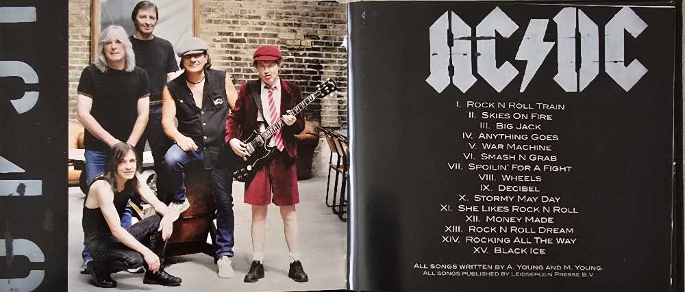Black Ice - AC/DC (CD - 55) music collectible [Barcode 886973922323] - Main Image 4