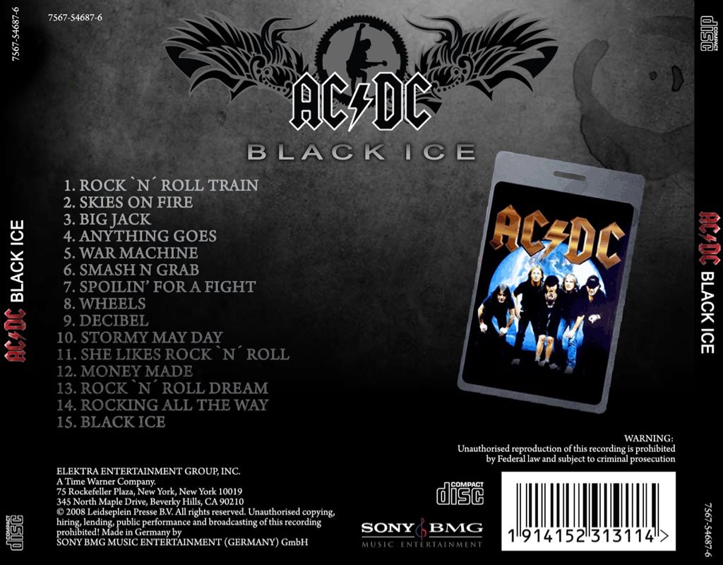 Black Ice (Red Cover) - AC/DC (CD) music collectible - Main Image 2