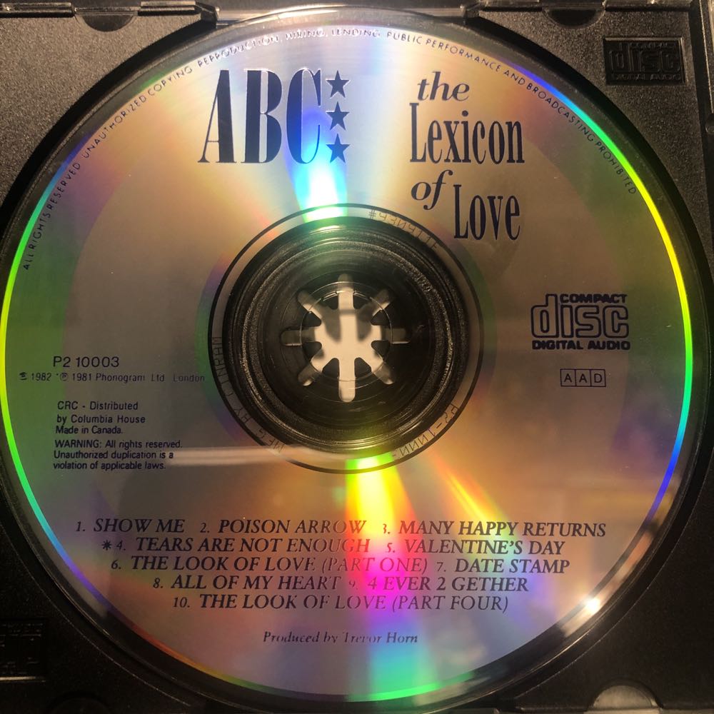 The Lexicon of Love - ABC (CD) music collectible [Barcode 042281000324] - Main Image 4