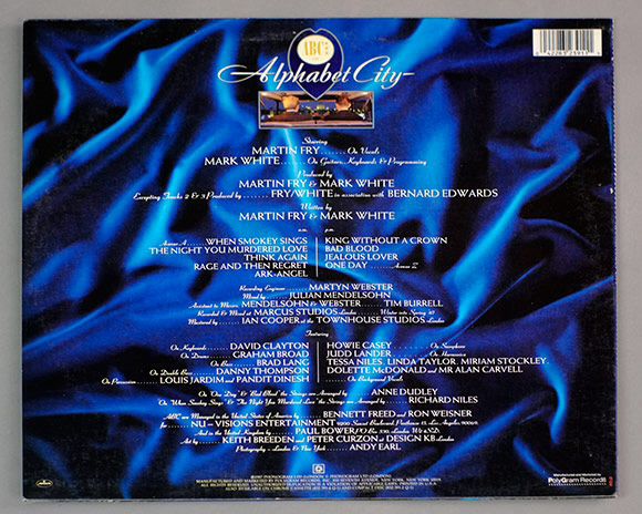Alphabet City - ABC (12” - 41) music collectible - Main Image 2