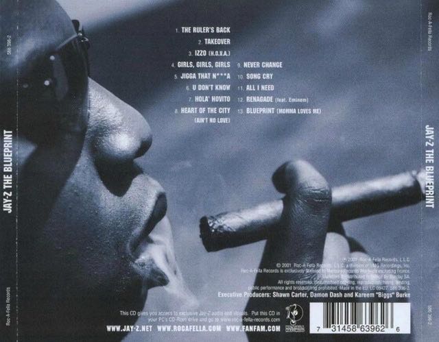 Blueprint, The - Jay-Z (CD) music collectible [Barcode 731458639527] - Main Image 2