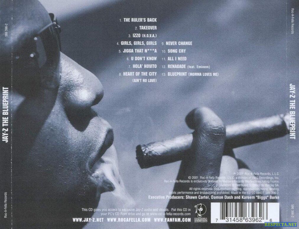 Jay-Z: The Blueprint - Jay-Z (CD - 63) music collectible - Main Image 2