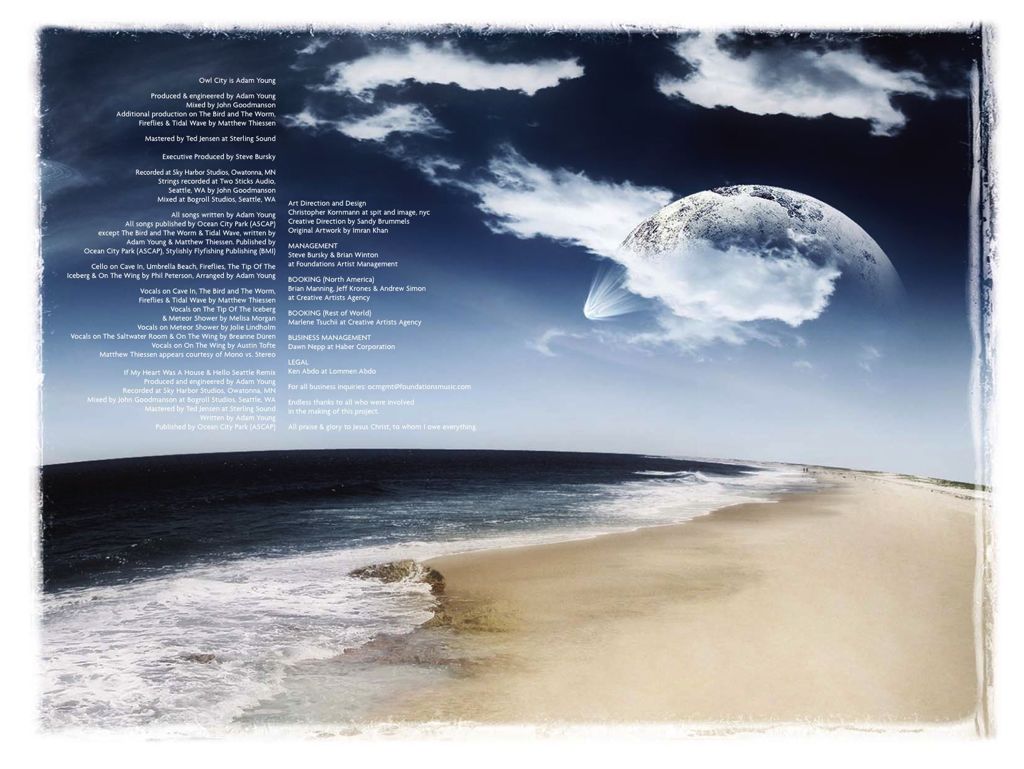 Ocean Eyes - Owl City (AAC) music collectible - Main Image 2