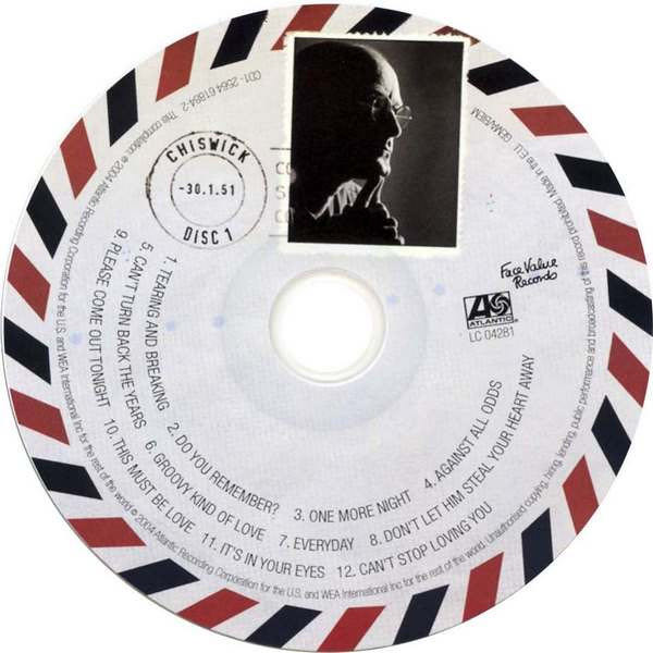 Love Songs: A Compilation... Old and New - Phil Collins (CD - 105) music collectible [Barcode 081227805821] - Main Image 3