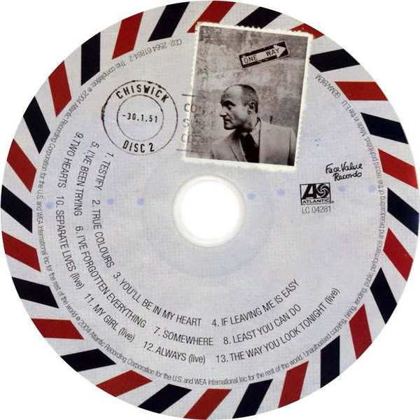 Love Songs: A Compilation... Old and New - Phil Collins (CD - 105) music collectible [Barcode 081227805821] - Main Image 4