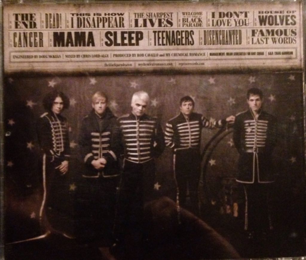 The Black Parade - My Chemical Romance (CD - 51:53) music collectible - Main Image 2