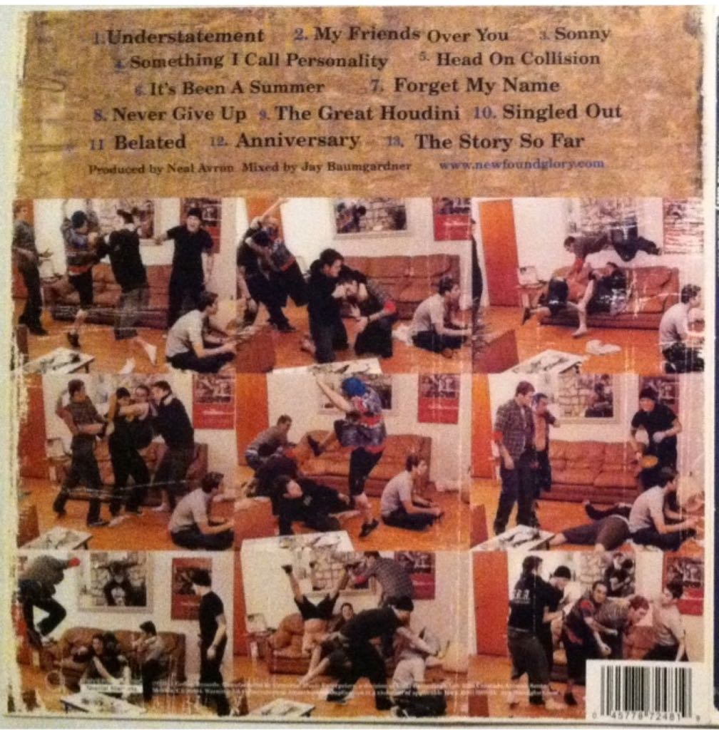 Sticks and Stones - New Found Glory (CD - 40) music collectible [Barcode 008811291624] - Main Image 2