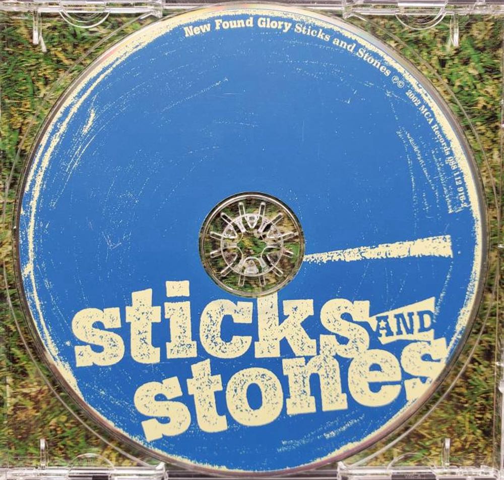 Sticks and Stones - New Found Glory (CD - 40) music collectible [Barcode 008811291624] - Main Image 3
