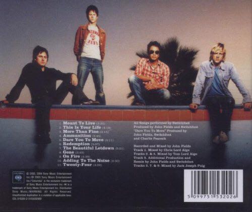 The Beautiful Letdown - Switchfoot (CD/DVD - 44) music collectible [Barcode 696998696723] - Main Image 2
