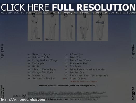 Westlife - Westlife (CD) music collectible [Barcode 743217132125] - Main Image 2