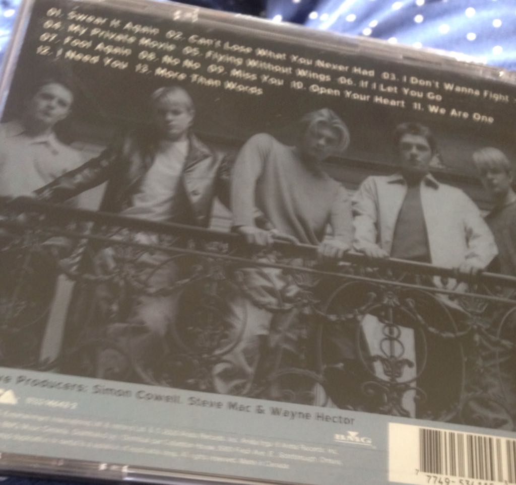 Westlife - Westlife (CD - 5059) music collectible [Barcode 777495341153] - Main Image 2