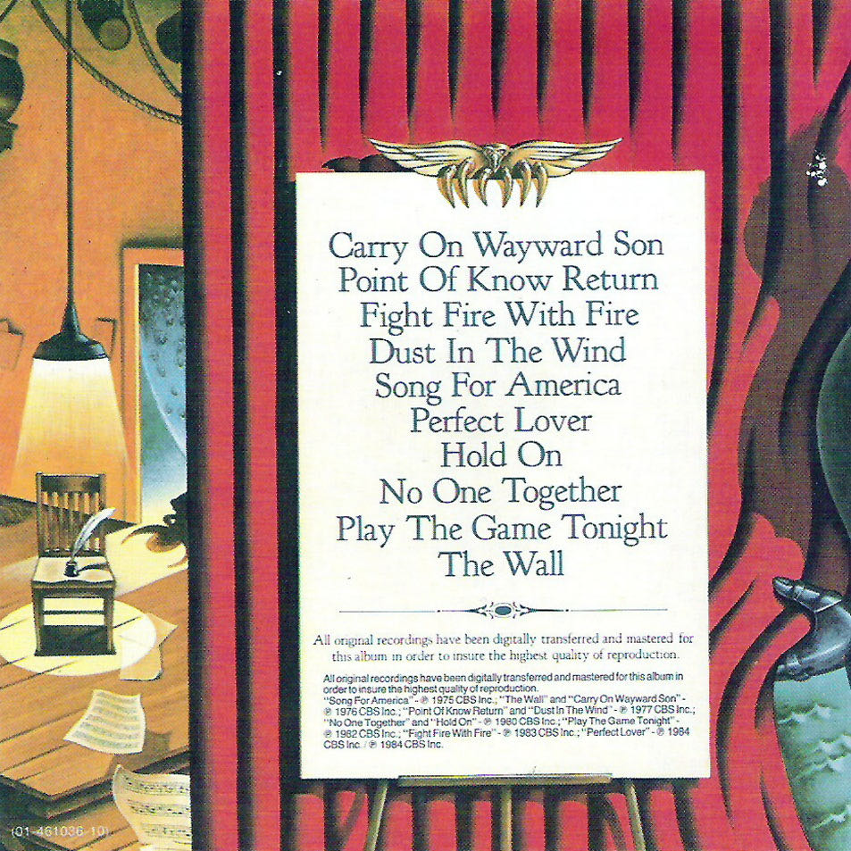 Best Of Kansas, The - Kansas (CD) music collectible [Barcode 020831327725] - Main Image 2