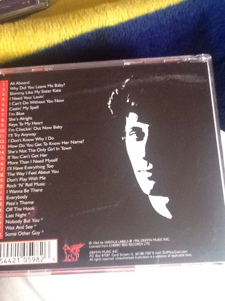 The Pete Best Combo - Pete Best Combo, The (CD) music collectible [Barcode 054421059826] - Main Image 2
