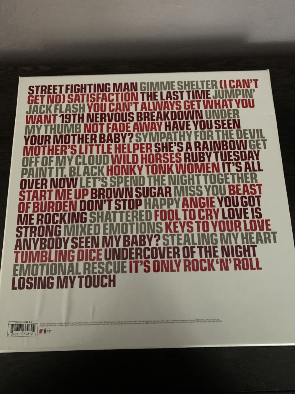 Forty Licks - Rolling Stones, The (CD - 155:33) music collectible [Barcode 724381339824] - Main Image 2