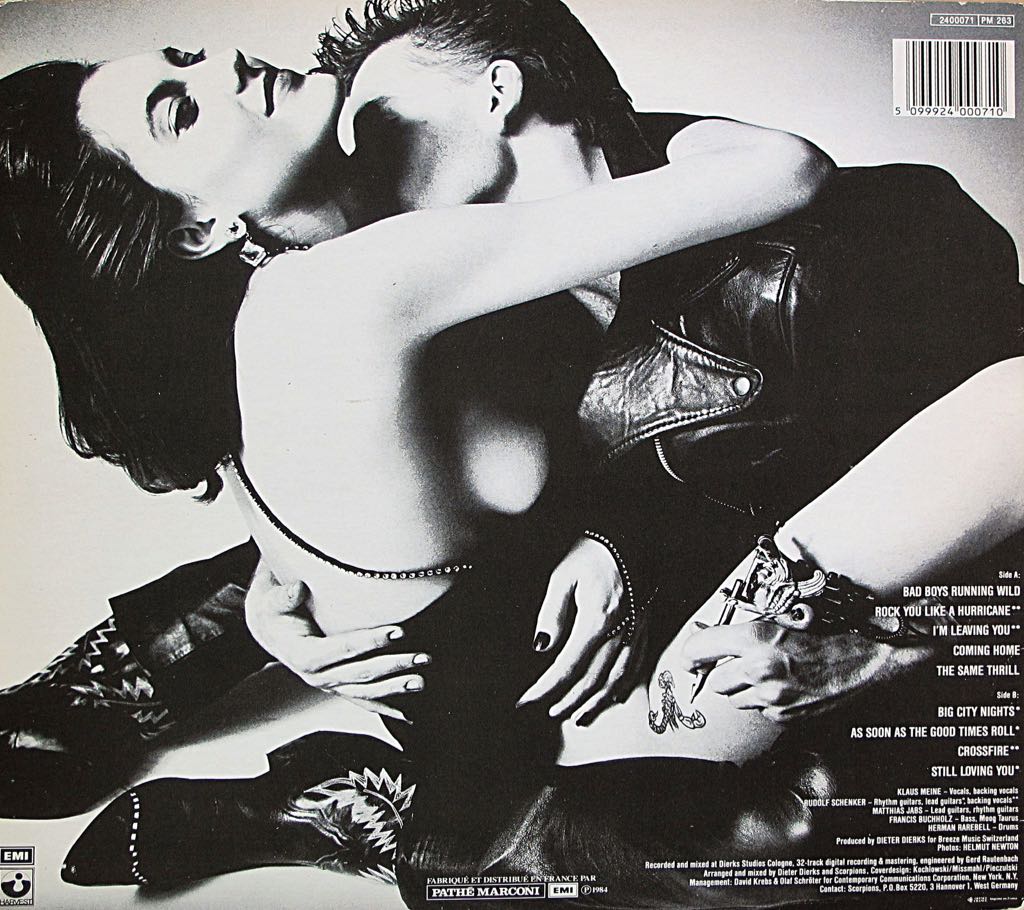 Love At First Sting - Scorpions (CD - 41) music collectible [Barcode 077774602525] - Main Image 2