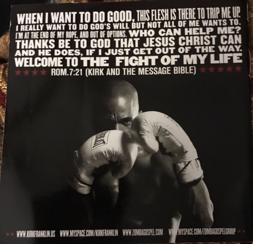 Fight Of My Life, The - Franklin Kirk (CD) music collectible [Barcode 886971677225] - Main Image 2