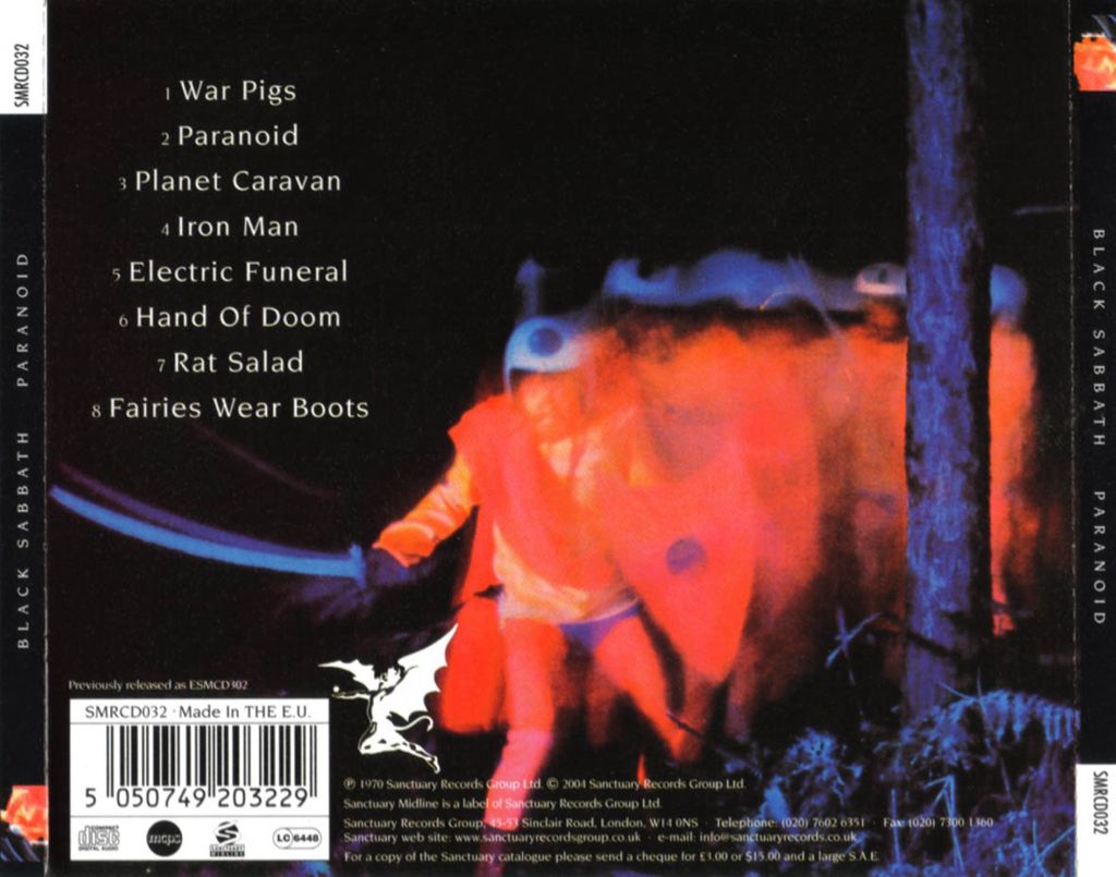 Paranoid - Black Sabbath (12”) music collectible - Main Image 2