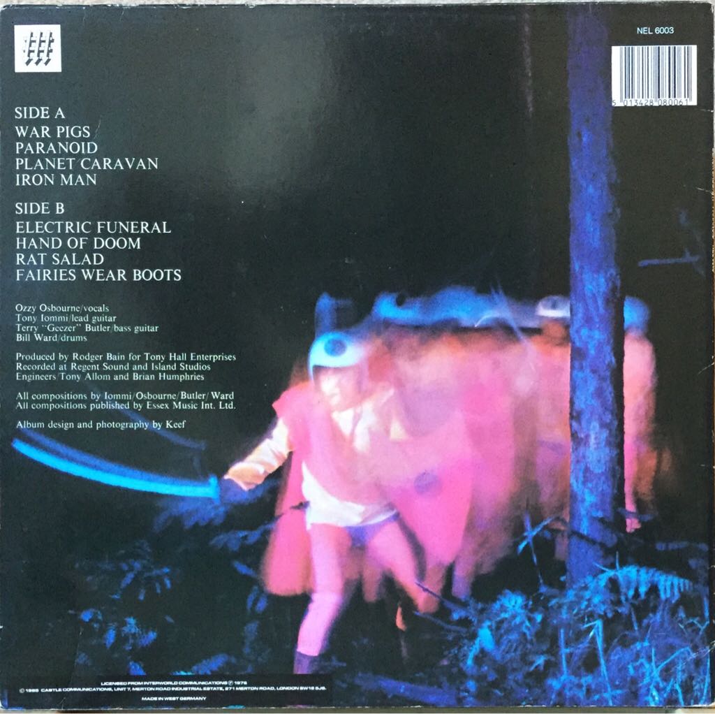 Paranoid - Black Sabbath (12”) music collectible - Main Image 2